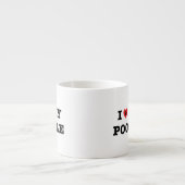 Ik hou van mijn poedel espresso kop (Voorkant)