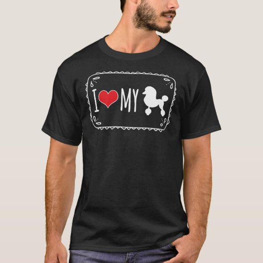 Ik hou van mijn poel t-shirt (Voorkant)