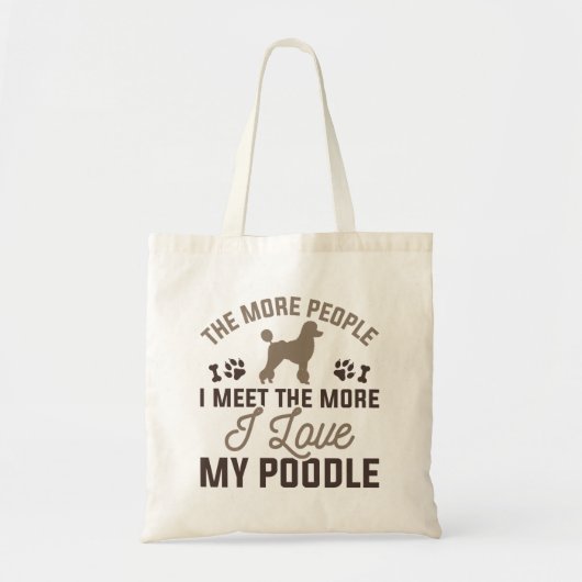 Ik hou van mijn poel tote bag (Voorkant)