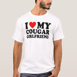 Ik hou van mijn poema-vriendin - Tekst ontwerp T-shirt