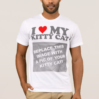 Ik hou van mijn poesje t-shirt