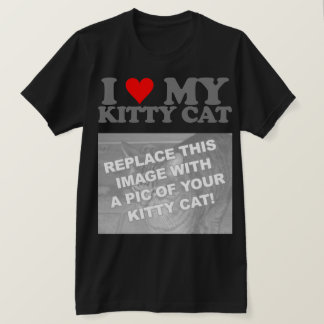 Ik hou van mijn poesje t-shirt
