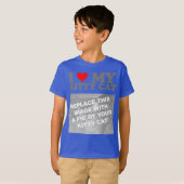 Ik hou van mijn poesje t-shirt (Voorkant volledig)