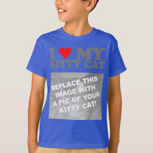 Ik hou van mijn poesje t-shirt