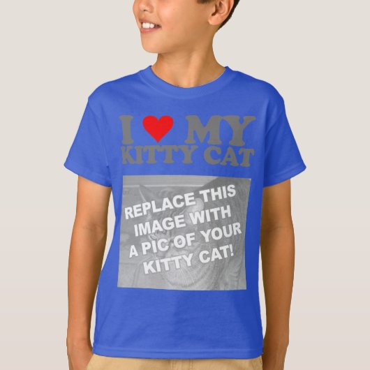 Ik hou van mijn poesje t-shirt (Voorkant)