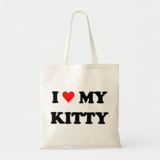 Ik hou van mijn poesje tote bag