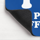 Ik hou van mijn politieagent muismat (Hoek)