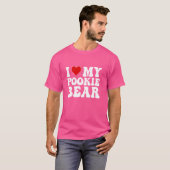 Ik hou van mijn Pookie Beer Grappig T-shirt (Voorkant volledig)