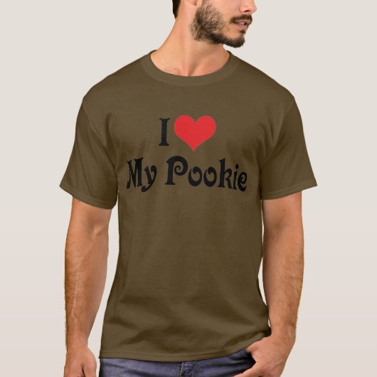 Ik hou van mijn Pookie T-shirt (Voorkant)