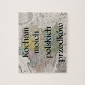 Ik hou van Mijn Poolse Ancestoren | Aangepaste puz Legpuzzel (Verticaal)