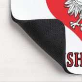 Ik hou van mijn Poolse Babcia Muismat (Hoek)