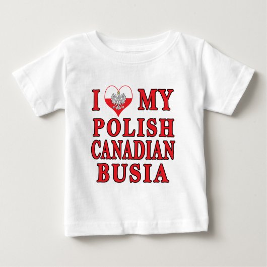 Ik hou van mijn Poolse Canadese busia (Voorkant)