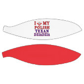 Ik hou van mijn Poolse Texan Dziadzia Basketbal (Panelen)