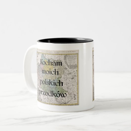 Ik hou van mijn Poolse voorouders | Aangepaste Mok (Voorkant links)