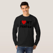 Ik hou van mijn poot t-shirt (Voorkant volledig)