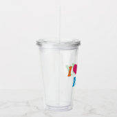 Ik hou van mijn Pop Acryl Drinkbeker (Rechts)