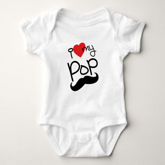 Ik hou van mijn Pop Romper (Voorkant)