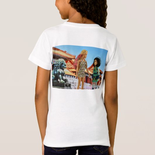 Ik hou van mijn poppen. t-shirt (Achterkant)