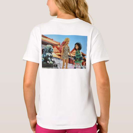 Ik hou van mijn poppen. t-shirt (Achterkant)