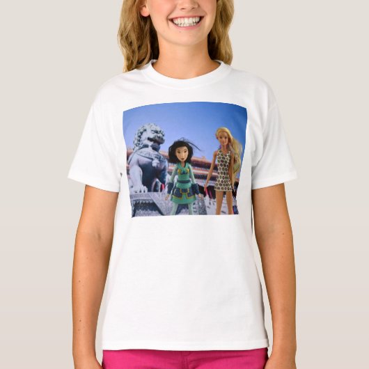 Ik hou van mijn poppen. t-shirt (Voorkant)