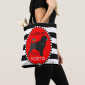 Ik hou van mijn Portie tas (Dichtbij)