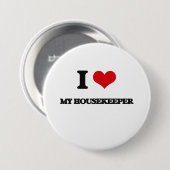 Ik hou van mijn portier ronde button 7,6 cm (Voorkant /achterkant)