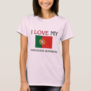 Ik hou van mijn Portugese vriend T-shirt