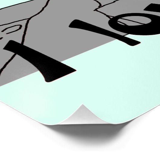 Ik hou van mijn Poster (Hoek)