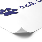 Ik hou van mijn Poster Goldendoedle (Vrouw Dog) (Hoek)