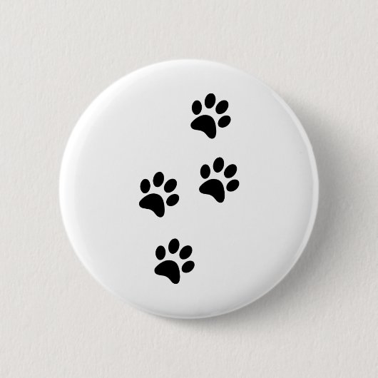 Ik hou van mijn poten ronde button 5,7 cm (Voorkant)