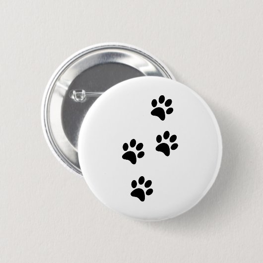 Ik hou van mijn poten ronde button 5,7 cm (Voorkant /achterkant)
