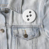 Ik hou van mijn poten ronde button 5,7 cm (In situ)