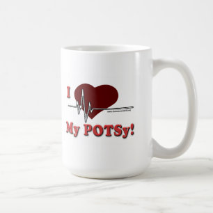 Ik hou van mijn POTSy-MOK Koffiemok