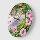 Ik hou van mijn prachtige zuster - tropisch landsc grote klok (Hoek)