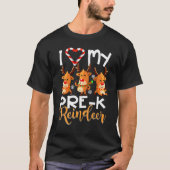 Ik hou van mijn pre-renderende studenten leraar Ch T-shirt (Voorkant)