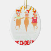 Ik hou van mijn prek keramisch ornament (Rechts)