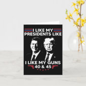 Ik hou van mijn Presidenten zoals ik van mijn Pist Kaart (Gele Bloem)