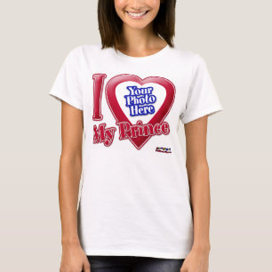 Ik hou van mijn prins - Foto T-shirt