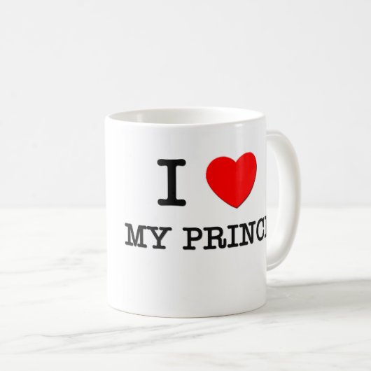 Ik hou van mijn prins koffiemok (Voorkant rechts)