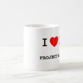 Ik hou van mijn PROJECT MANAGER Koffiemok (Center)