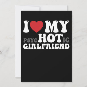Ik hou van mijn psychotische Vriendin grappig in h Kaart
