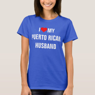 Ik hou van mijn Puerto Ricaanse man T-shirt