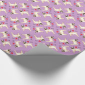 Ik hou van mijn pug cadeaupapier (Hoek)