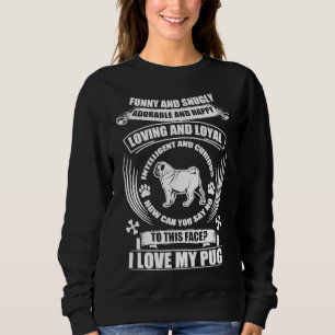 IK HOU VAN MIJN PUG Classic T-Shirt 281