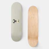 Ik hou van mijn Pug Persoonlijk Skateboard (Voorkant)