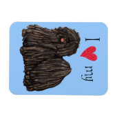 Ik hou van mijn Puli Magneet (Horizontaal)