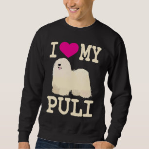 Ik hou van mijn Puli Schattige Hongaarse Puli Drea Trui