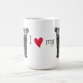 Ik hou van mijn Pumi Koffiemok (Center)