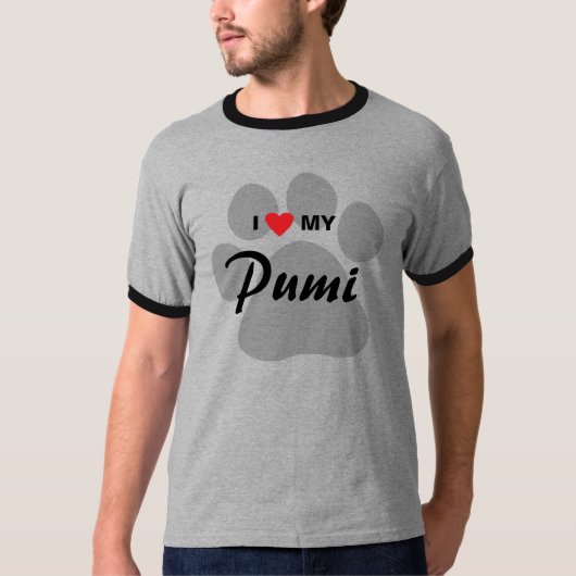 Ik hou van mijn pumi t-shirt (Voorkant)