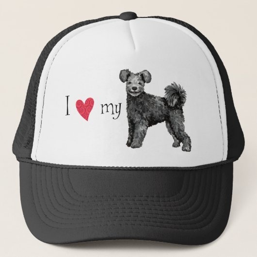 Ik hou van mijn Pumi Trucker Pet (Voorkant)